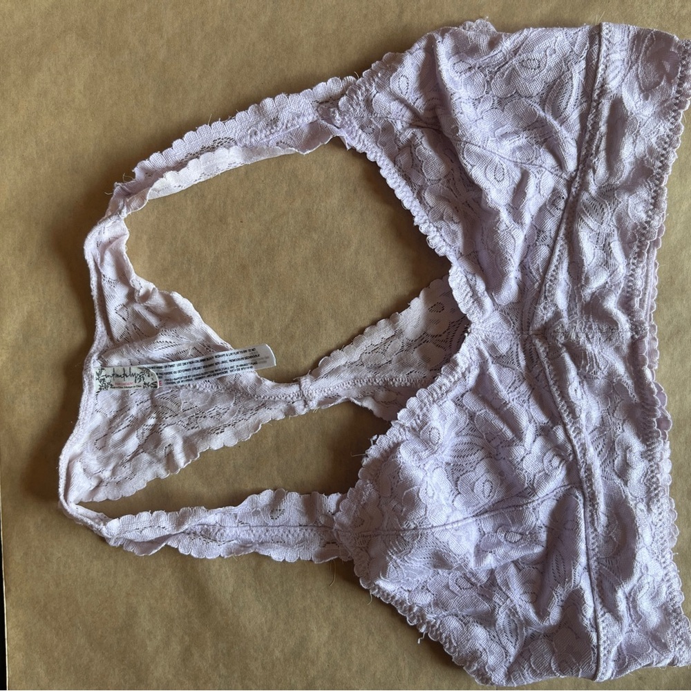 Lace Bralette in Light Purple